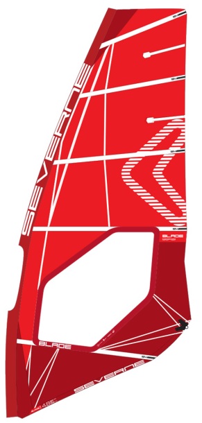 Severne Blade 2023 Red (Wave) i gruppen Vindsurfing / Segel / Nya segel 2023 och äldre hos Surfspot Sweden AB (4001230001001M)