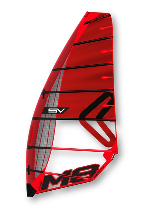 Severne Mach 8 2025 (Race/Slalom) i gruppen Vindsurfing / Segel / Nya segel 2024/2025 hos Surfspot Sweden AB (4012250001001M)