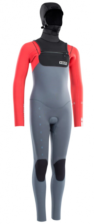 ION Capture 6/5 Hood Front Zip i gruppen Våtdräktsprodukter / Våtdräkter / Våtdräkt barn hos Surfspot Sweden AB (48212-4616)