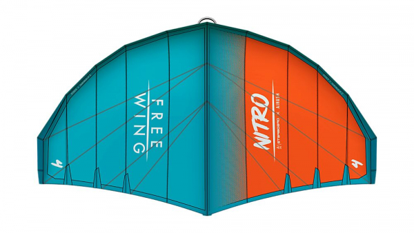 Freewing N-Team Orange and Teal i gruppen Foil / Wingfoil / Vingar för Wingfoil / Vingar Rea hos Surfspot Sweden AB (7030220101035M)