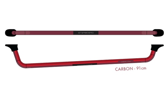 Starboard Pistol Grip Wing Boom i gruppen Foil / Wingfoil / Tillbehör Wingfoil / Övriga tillbehör Wingfoil hos Surfspot Sweden AB (7031260101003M)