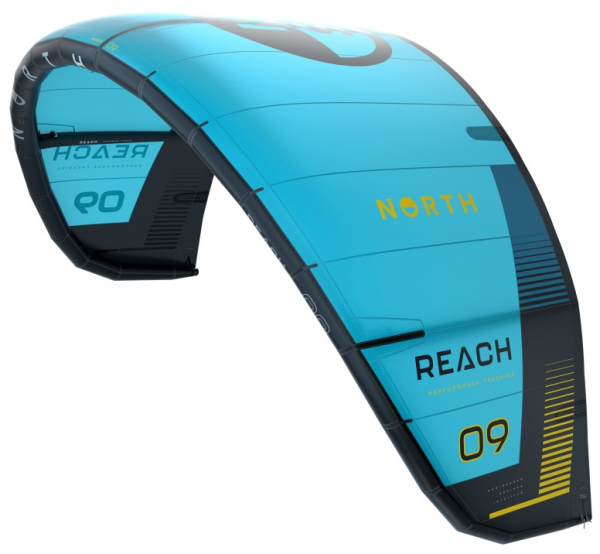 North Reach Kite Turquoise 2024 i gruppen Kite / Kitedrakar / Uppblåsbara kites hos Surfspot Sweden AB (85000-240004-415)