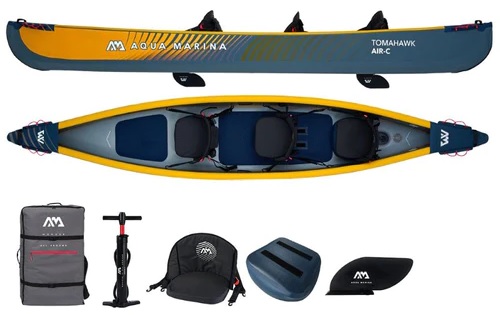 Aqua Marina Tomahawk AIR-C 3-person i gruppen Övrigt / Kajak hos Surfspot Sweden AB (Air-C)