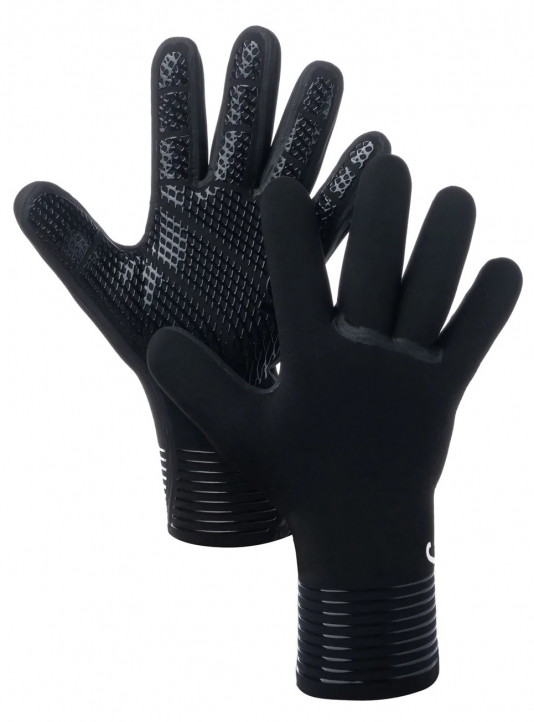 C-Skins GBS – Berretto Da Surf In Neoprene 2 Mm, Nero, Taglia S – Fodera ThermoTech Per Calore E Asciugatura Rapida