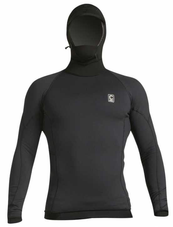 C-Skins Thermal Skins Mens LS Hooded Vest i gruppen Våtdräktsprodukter / Underställ och rashguards / Underställ för värme hos Surfspot Sweden AB (C-HDILSMH)
