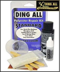 Ding All Polyester Repair Kit i gruppen Vågsurf / Tillbehör Vågsurf, Skim- och Bodyboard / Övriga tillbehör för vågsurf hos Surfspot Sweden AB (CM010)