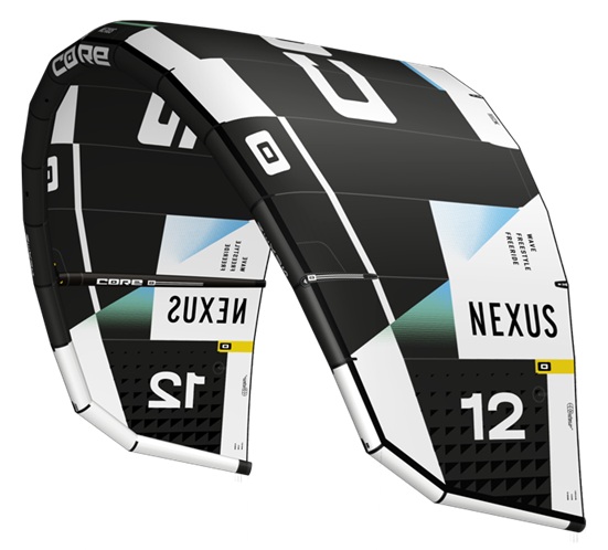 Core Nexus 3 kite inklusive väska 12 kvm (Begagnad) i gruppen Kite / Kitedrakar / Begagnade kites/bommar hos Surfspot Sweden AB (Corenex312beg)