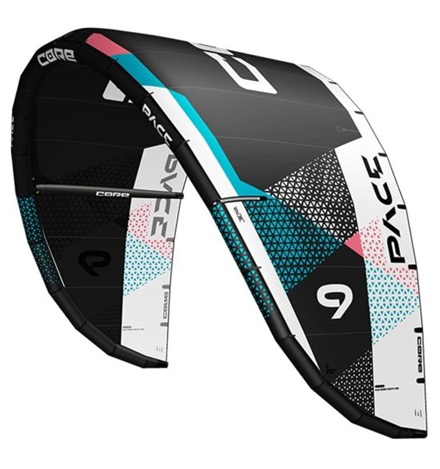 Core Pace kite inklusive väska 9 kvm (Demokörd) i gruppen Kite / Kitedrakar / Begagnade kites/bommar hos Surfspot Sweden AB (Corepace9-demo)