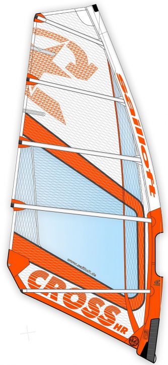 Sailloft Cross HR 2024 (Freeride) i gruppen Vindsurfing / Segel / Nya segel 2024/2025 hos Surfspot Sweden AB (CrossHR)