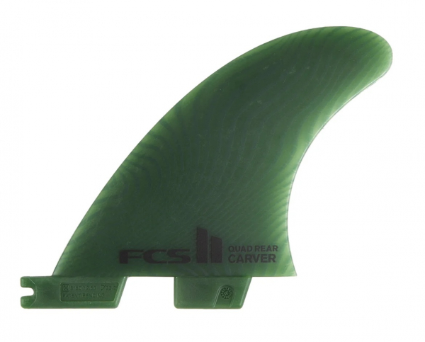 FCS II Carver Neo Glass Small Quad Rear (2 fenor) i gruppen Vågsurf / Tillbehör Vågsurf, Skim- och Bodyboard / Fenor för vågsurf hos Surfspot Sweden AB (FCAR-NG04-SM-RS-R)