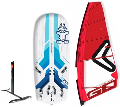 Skräddarsytt IQfoilkitt komplett nivå 1-5 i gruppen Vindsurfing / Vindsurfingbrädor / Kompletta paket hos Surfspot Sweden AB (IQfoilpack)