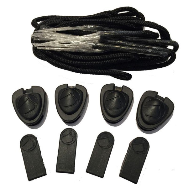 Liquid Force lace kit black (2 snören) i gruppen Wake/Tub hos Surfspot Sweden AB (LF2175702)