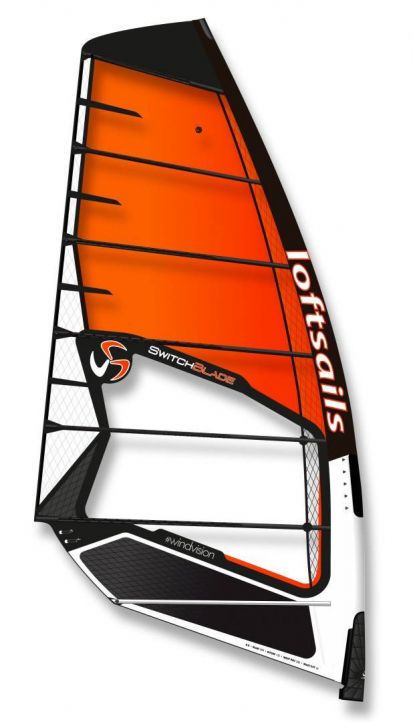 Loftsails Switchblade Orange (utgående) i gruppen Vindsurfing / Segel / Nya segel 2022 och äldre hos Surfspot Sweden AB (LS060010680-R)