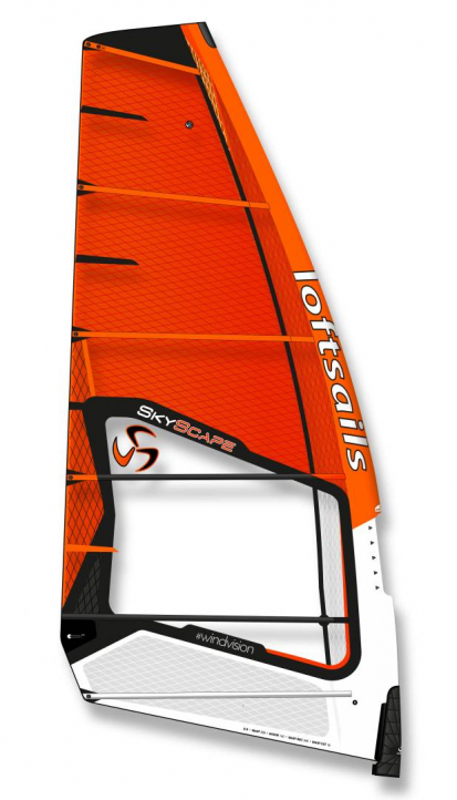 Loftsails Skyscape Orange (utgående) i gruppen Vindsurfing / Segel hos Surfspot Sweden AB (LS060010850-R)