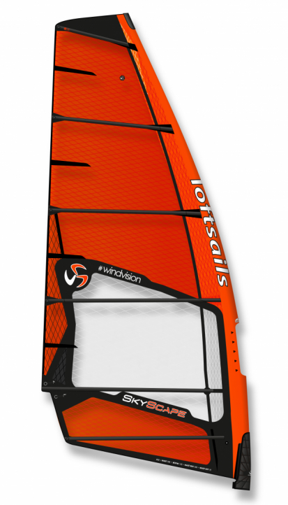 Loftsails Skyscape Orange 2023 (Foil) i gruppen Vindsurfing / Segel / Nya segel 2023/2024 hos Surfspot Sweden AB (LS060012850M)
