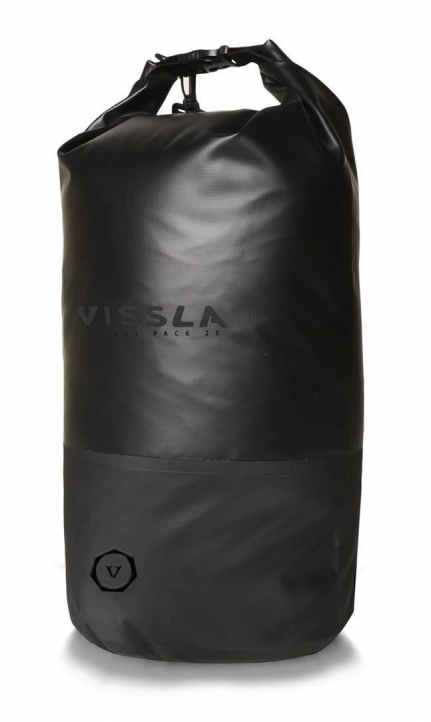 Vissla 7 Seas 20L Dry Pack Black i gruppen SUP / SUP tillbehör / Vattentäta väskor SUP hos Surfspot Sweden AB (MABGQSEA)