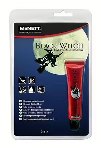 Black Witch neoprene glue (neoprenlim) i gruppen Våtdräktsprodukter / Våtdräktstillbehör / Neopren reparation & underhåll hos Surfspot Sweden AB (MCN18-403-00-000)