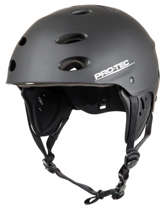 Pro-Tec Helmet Ace Wake Rubber Black i gruppen Våtdräktsprodukter / Våtdräktstillbehör / Vattensporthjälmar hos Surfspot Sweden AB (PRT-PHW-10)
