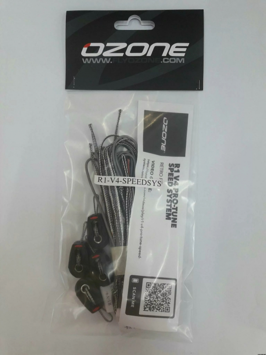 Ozone R1 V4 PRO TUNE SPEEDSYSTEM COMPLETE i gruppen Kite / Reservdelar kiteutrustning / Reservdelar kite och bom hos Surfspot Sweden AB (R1V4SSPROC)