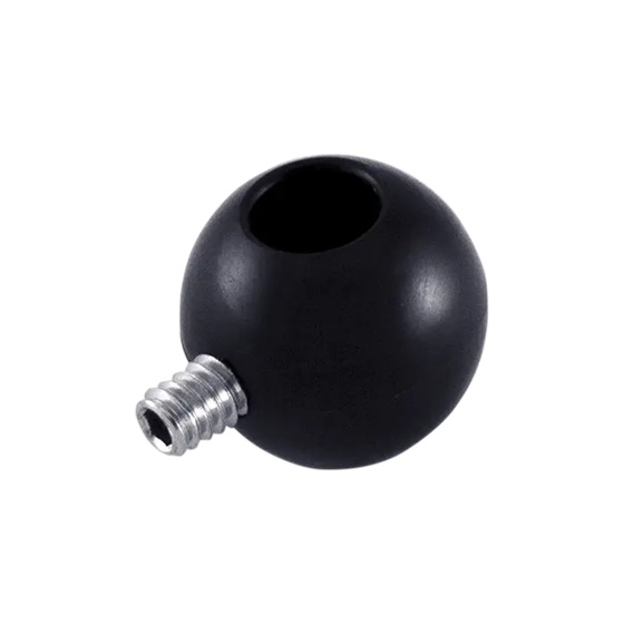Dr. Tuba stopper ball with screw i gruppen Kite / Reservdelar kiteutrustning / Reservdelar kite och bom hos Surfspot Sweden AB (RAW_STBBLK20SCR)