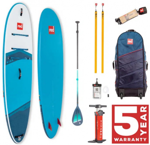 Red Paddle Ride 10 Package i gruppen SUP / SUP brädor hos Surfspot Sweden AB (RPSU-RI-10-0B-CTPK-23)