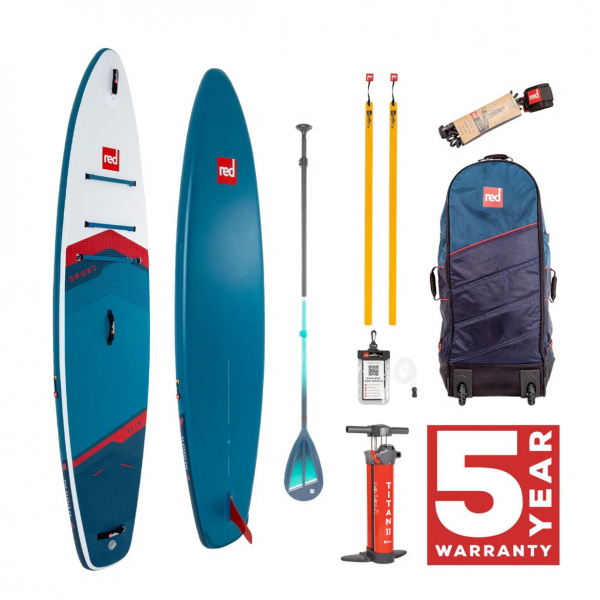 Red Paddle Sport 11.3 RPC Package Blue i gruppen SUP / SUP brädor hos Surfspot Sweden AB (RPSU_SPORT_113_0_25)