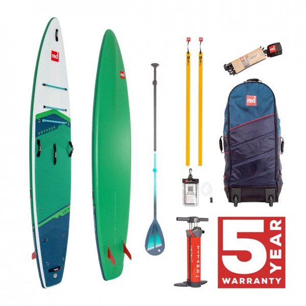 Red Paddle Co, 13´2 Voyager MSL – Paket i gruppen SUP / SUP brädor hos Surfspot Sweden AB (RPSU_VOYAGER_132_25)