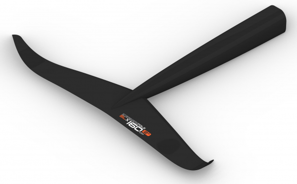 Starboard Tail Wing - UCS - SLX i gruppen Foil / Wingfoil / Delar för uppgradering och reparation hos Surfspot Sweden AB (S25-TW-SC40-USLX)