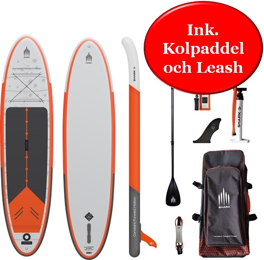 Shark SUP Junior/Kids 9 6 x 27 (uppblåsbar) i gruppen SUP / SUP bräda hos Surfspot Sweden AB (SARK290)