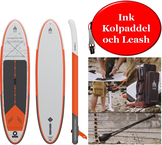 Shark SUP Allround 9 2 x 30 (uppblåsbar) i gruppen SUP / SUP brädor hos Surfspot Sweden AB (SAS279n)