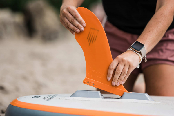 Shark quick fix fin Orange (för us-box) i gruppen SUP / SUP tillbehör / Fenor för SUP hos Surfspot Sweden AB (SQFF)