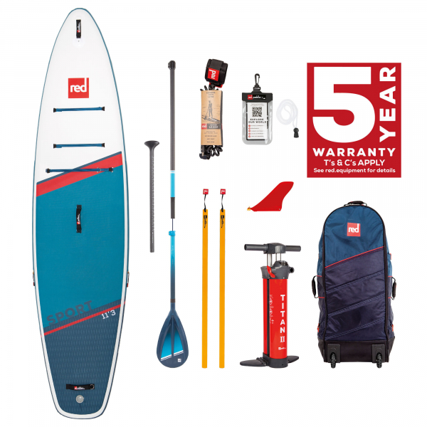 Red Paddle Sport 11.3 RPC Package i gruppen SUP / SUP bräda hos Surfspot Sweden AB (SU3307011322HT)