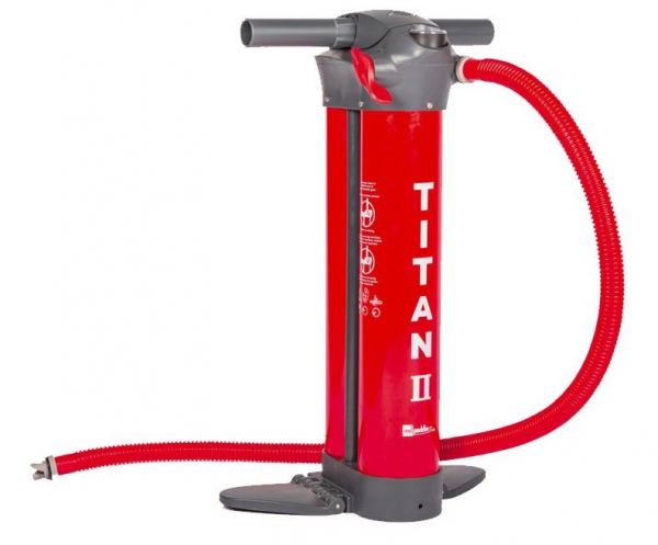 Red Paddle Co, TITAN II, pump med dubbelkammare i gruppen SUP / SUP tillbehör / Pumpar för SUP hos Surfspot Sweden AB (TB33020104B)