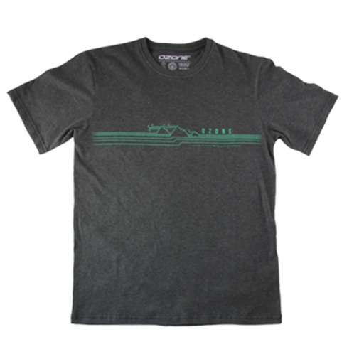 Ozone T-shirt Wind Mountian Wave Black i gruppen Övrigt / Kläder / Tröjor hos Surfspot Sweden AB (TSWK)