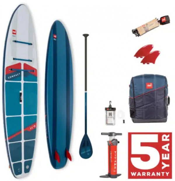 Red Paddle Co 11.0 x 32 Compact i gruppen SUP / SUP brädor hos Surfspot Sweden AB (U3302011022PK)