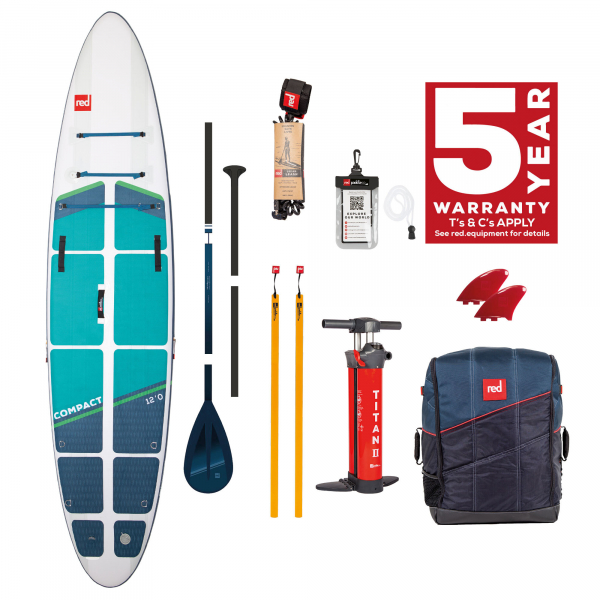 Red Paddle Co 12.0 x 32 Compact Paket i gruppen SUP / SUP bräda hos Surfspot Sweden AB (U3302012022PK)