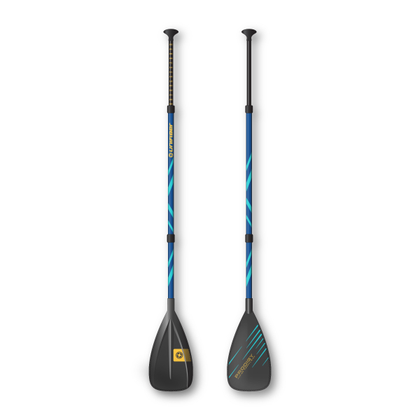 Unfiber Aluminium Sup T6 Paddle 3 PC Prodigy 130 - 170 (barn/junior) i gruppen SUP / SUP paddlar hos Surfspot Sweden AB (UF097020135)