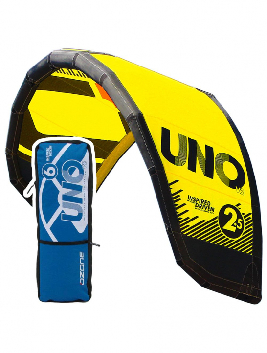 Ozone UNO V2 Kite only with Bag i gruppen Kite / Kitedrakar / Uppblåsbara kites hos Surfspot Sweden AB (UNOV22-5M)