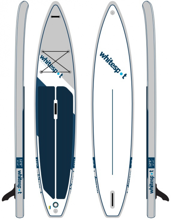 Whitespot SUP 12 6 x 30 (uppblåsbar) i gruppen SUP / SUP bräda hos Surfspot Sweden AB (WS126v2)