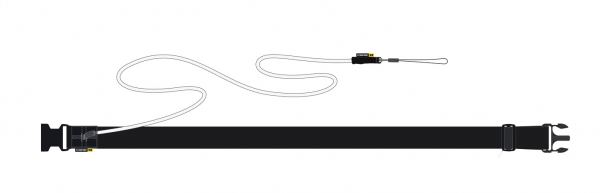 Core Wingfoil Waistbelt Leash i gruppen Foil / Wingfoil / Tillbehör Wingfoil / Leash och Hängselelinor Wingfoil hos Surfspot Sweden AB (WZLEASHWSTB1)