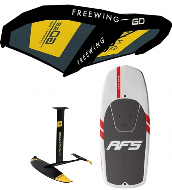 Wingfoilpaket AFS/Unifiber hård bräda i gruppen Foil / Wingfoil / Foilpaket Wingfoil hos Surfspot Sweden AB (afsnavpack)
