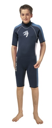 Våtdräkt Ascan Shorty Junior i gruppen Våtdräktsprodukter / Våtdräkter / Våtdräkt barn och junior hos Surfspot Sweden AB (asckiddyshort)