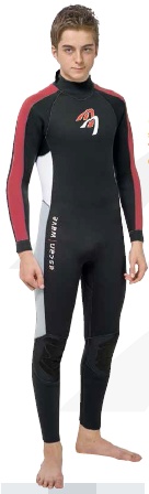 Våtdräkt Ascan junior wave 4mm i gruppen Våtdräktsprodukter / Våtdräkter / Våtdräkt barn och junior hos Surfspot Sweden AB (ascwavejun)