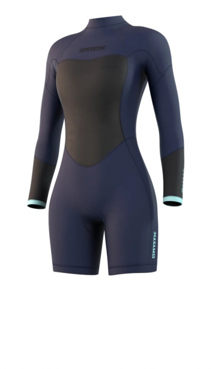 Mystic Brand Longarm Shorty 3/2mm Bzip Women Small (B-sortering) i gruppen Våtdräktsprodukter / Våtdräkter / Våtdräkt REA hos Surfspot Sweden AB (brand32s)