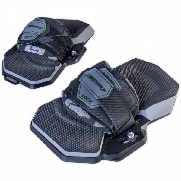 Crazyfly Lock Binding Black i gruppen Kite / Tillbehör kite / Stroppar, boots, pads, handtag hos Surfspot Sweden AB (cflockblack)