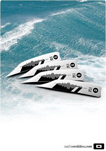 Core G10 Wake Fin (28mm), 1st i gruppen Kite / Reservdelar kiteutrustning / Kitefenor hos Surfspot Sweden AB (coreg10wakefins28)