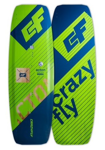 Crazyfly Acton kitebräda Grön (Freeride) i gruppen Kite / Kitebrädor / Freeride hos Surfspot Sweden AB (cracyactonn)