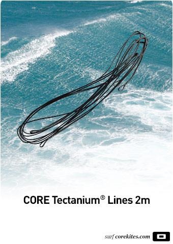Core Tectanium Lines for Sensor Control Bar Frontline 2m i gruppen Kite / Tillbehör Kite / Kitelinor hos Surfspot Sweden AB (ctl2mf)