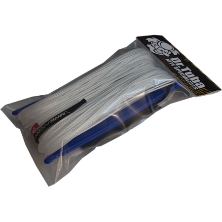Dr. Tuba Kitelinor Dynema 2-pack 25 meter Vit/Vit i gruppen Kite / Tillbehör kite / Kitelinor hos Surfspot Sweden AB (drtuba25vv)