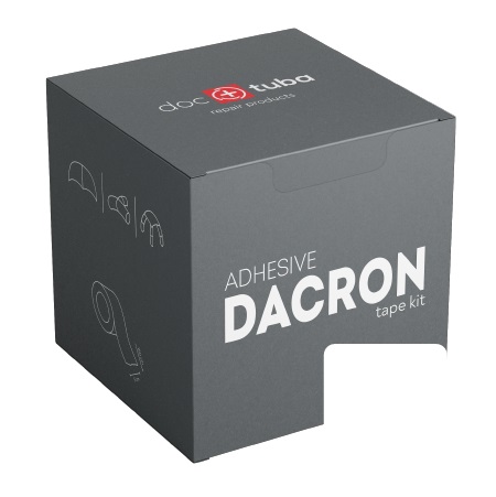 Dr. Tuba Dacron tape Vit i gruppen Foil / Wingfoil / Delar för uppgradering och reparation / Lagningskitt, tejp, lim wingfoil hos Surfspot Sweden AB (drtubadacvit)